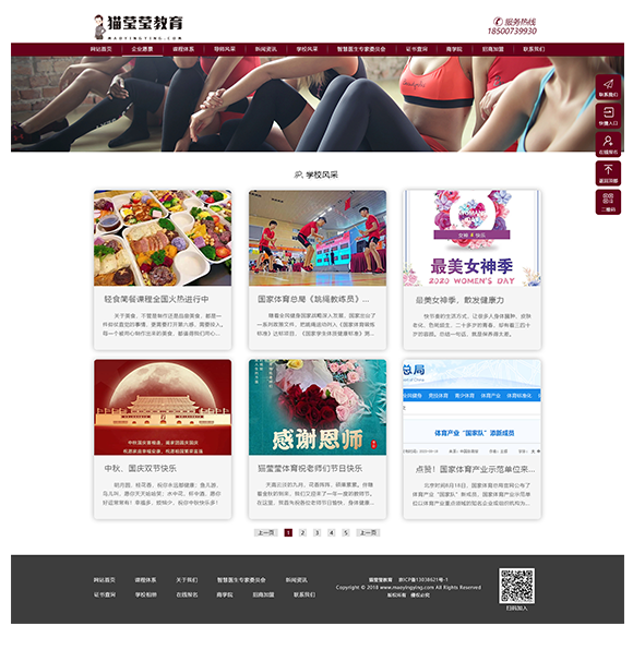 網(wǎng)站建設(shè)案例效果圖